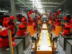 工作机器人生产线